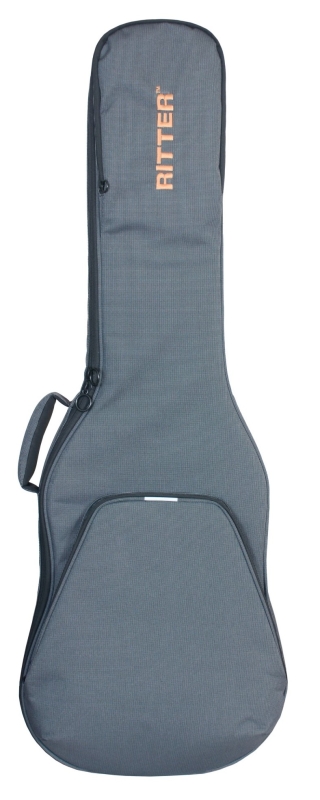 Ritter RGR3-B/MGB Gigbag Retro 3 Bass Guitar, Misty Grey